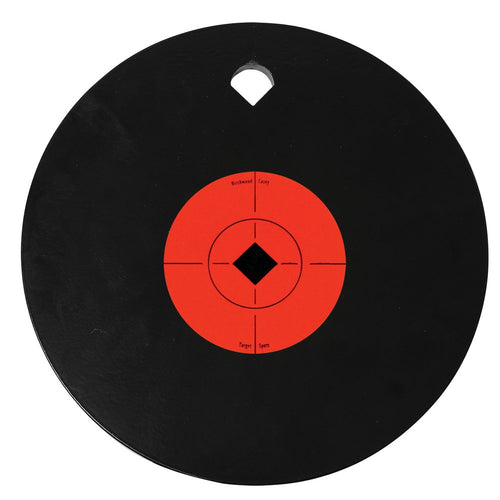 Birchwood Casey AR500 Steel World of Targets Shooting Hunting Sports Competition Single Hole 3/8" Gong Target, 8" Diameter
