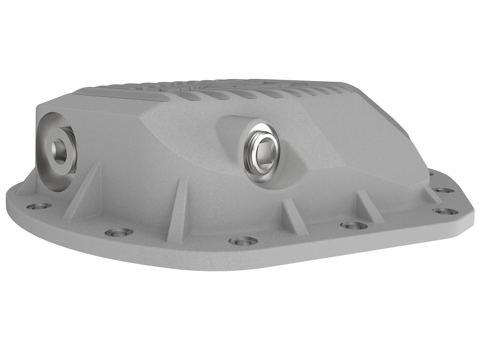 aFe POWER Rear Differential Cover Street Series Raw w/Machined Fins - #46-70390 - Dodge Trucks 2500/3500 03-18