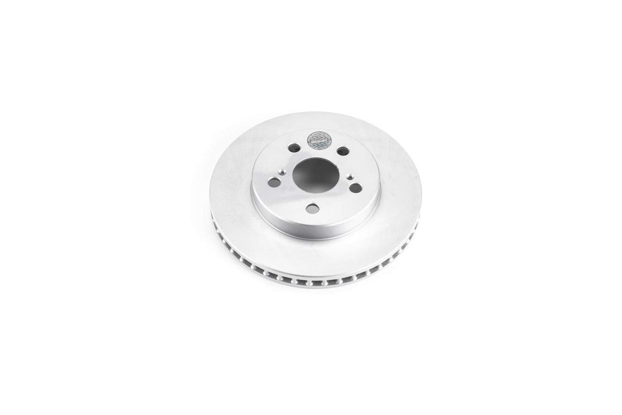 Power Stop Front JBR1744EVC Evolution Genuine Geomet Coated Brake Rotor For Toyota Corolla, Toyota Prius, Toyota Prius AWD-e, Toyota Prius Prime [Model Specific]