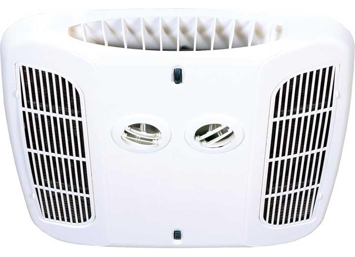 Deluxe ChillGrille Ceiling Assembly Coleman-Mach 9430-4553 - Wall Thermostat-Controlled, White