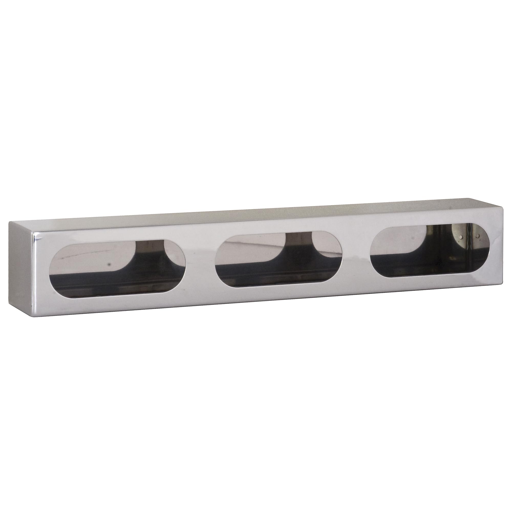 LB3253SST Buyers Products Triple Oval Light Box, Stainless Steel, 6-Inch DOT Light Mount, 3 x 3 x 25 in, Bolt or Weld, Truck & Trailer Lighting