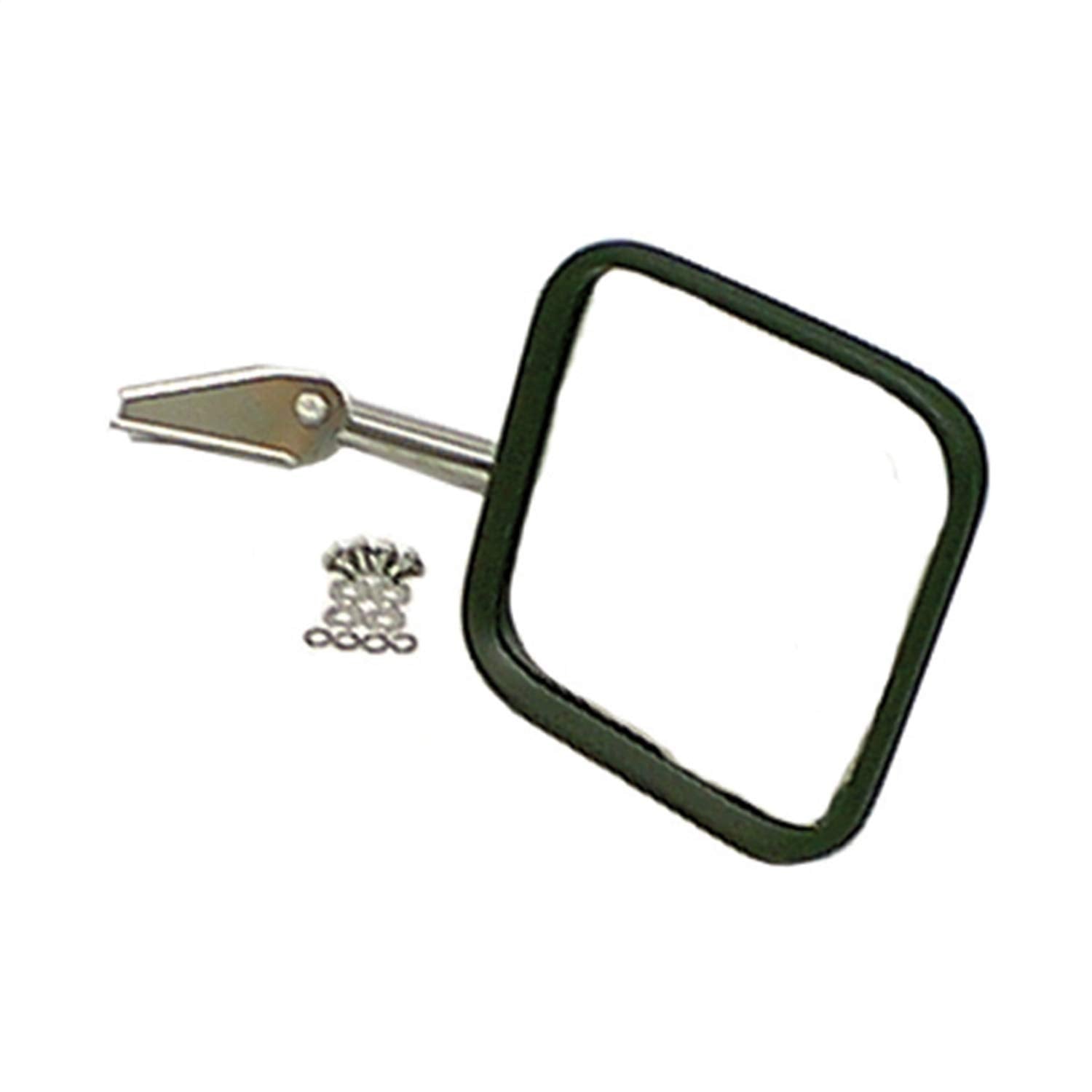 Door Mirror Kit, Right, Rugged Ridge, Head/Arm, Stainless Steel | 11005.10 | Fits 1955-1986 Jeep CJ