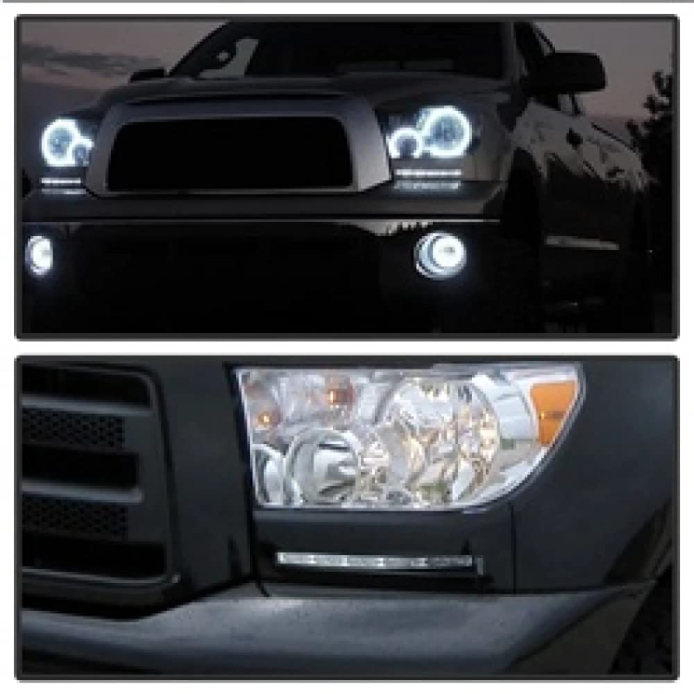 Daytime LED Running Light Spyder Auto FL-DRL-TTU07-SIL