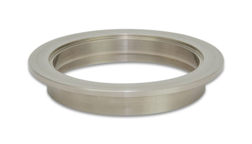 V-Band style Vibrant Power 12490F Exhaust Flange, Female Flange, 2.50 in Pipe/Tube Diameter, 3.19 in. Flange Diameter, CP2 Titanium, each
