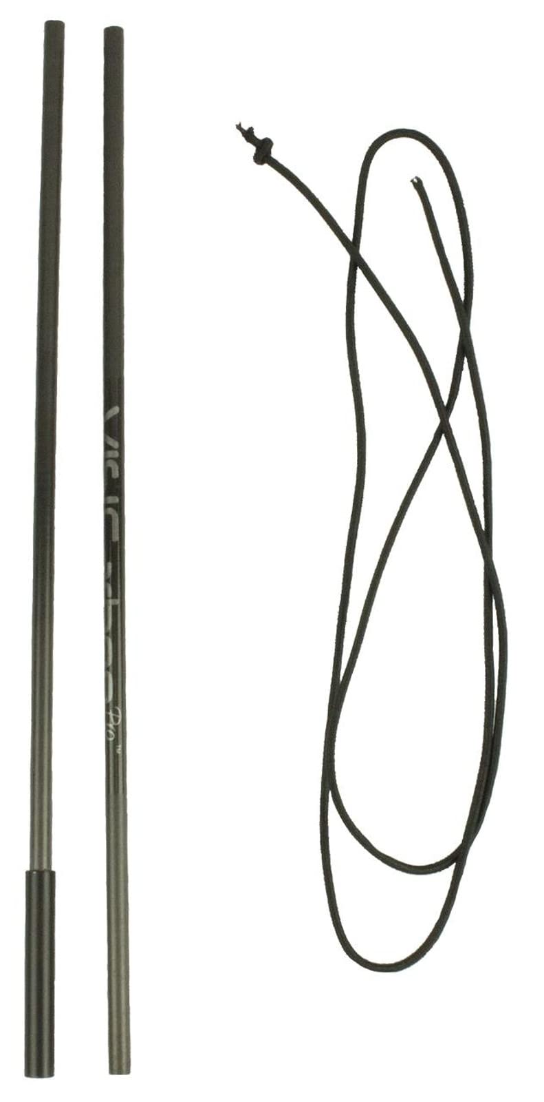 YakAttack Pro VISICarbon Mast Repair Kit | Replacement Carbon Tubes & Shock Cord for Safety Light Mast | Restore Functionality with Easy DIY Installation | Made in USA