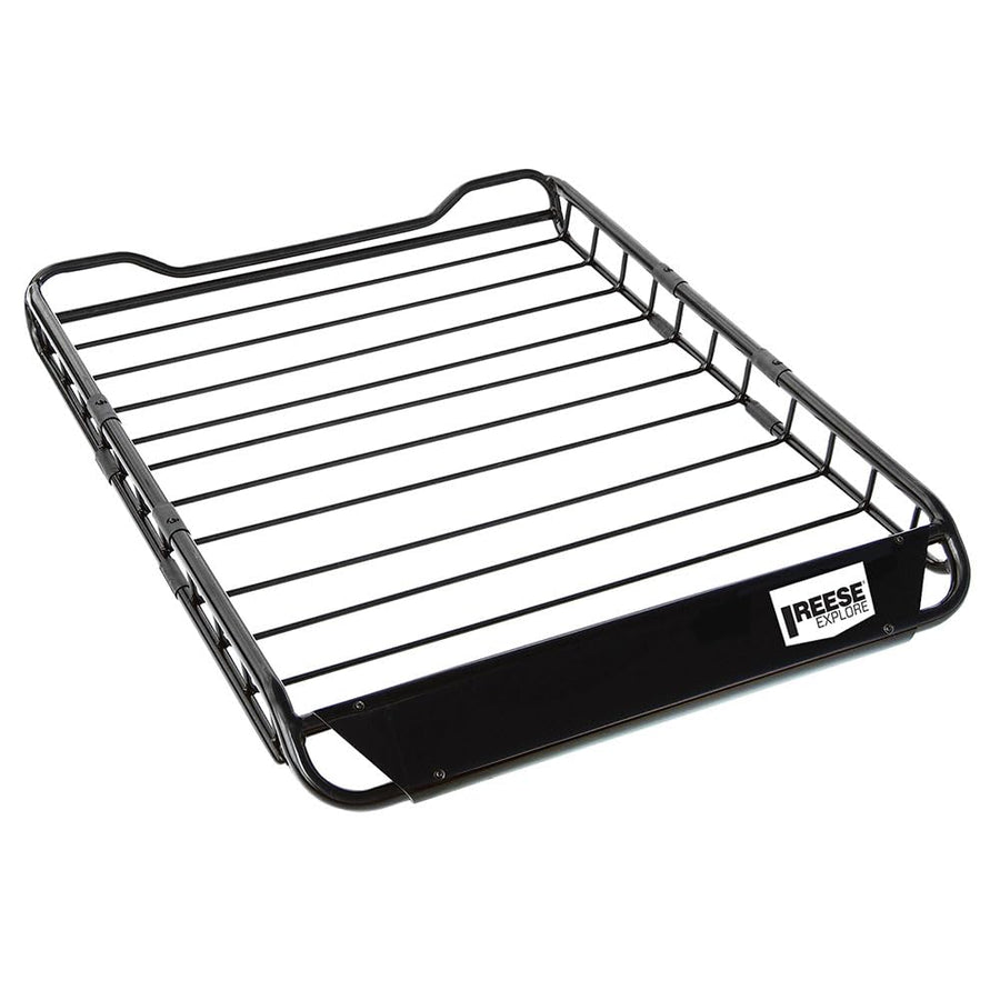 Rooftop Cargo Basket Reese Explore 1391300, 44 x 35 Inches, 125 lbs. Capacity, Fits Most Vehicles with Cross Bars