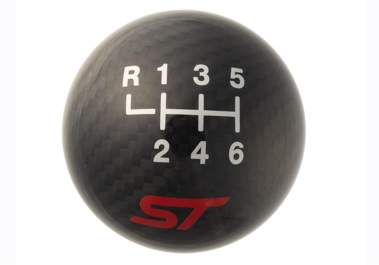 Focus ST Ford Racing (M-7213-FSTCF) Black Carbon Fiber Shift Knob 6 Speed