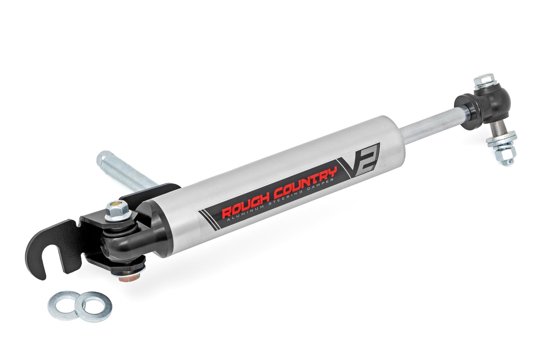 Rough Country V2 Steering Stabilizer for 2500/3500HD 16-24 Chevy/GMC - 8730170