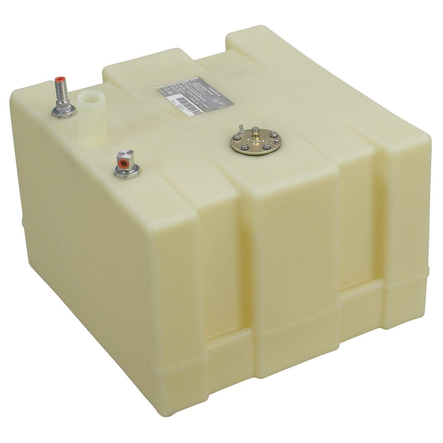 Below Deck Permanent Fuel Tank Moeller Marine 032515, 15 Gallon - 17.75 in. L x 18.50 in. W x 15.25 in. H