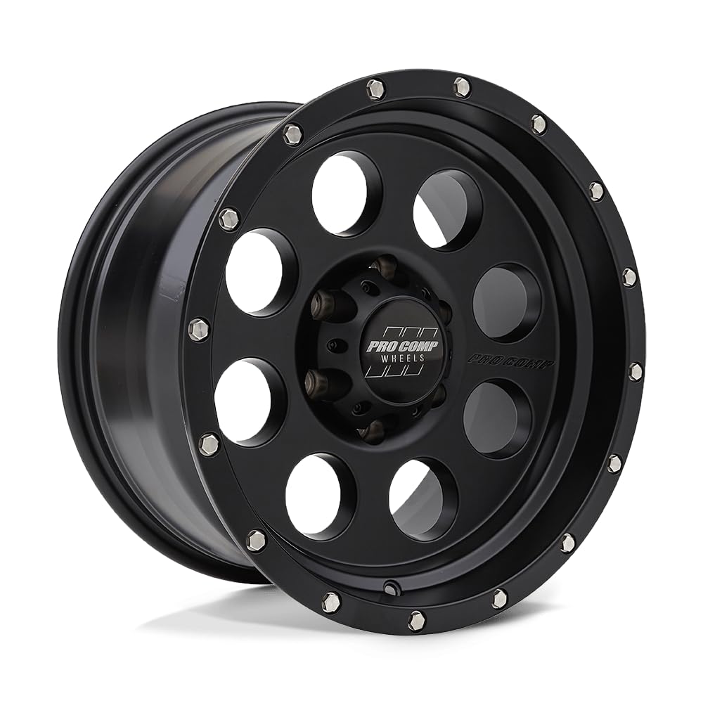 Pro Comp PXA45 Alloys 17X9 8X6.5 S-BLK -6MM - PXA5045-7982