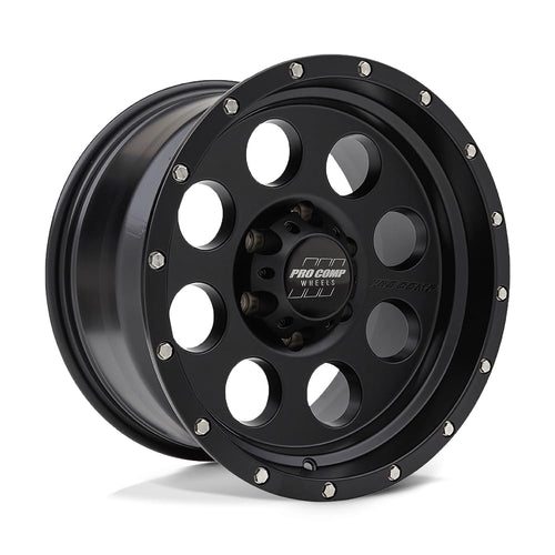 Pro Comp PXA45 Alloys 17X9 6X5.5 S-BLK -6MM - PXA5045-7983
