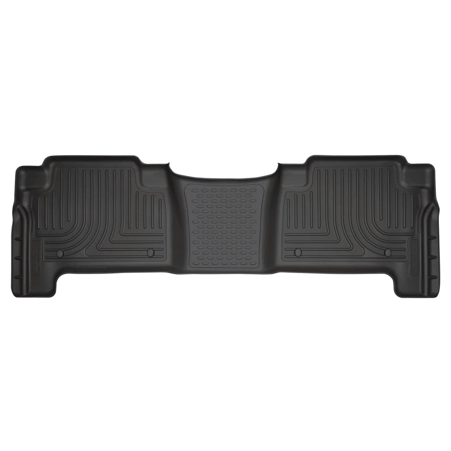 Husky Liners X-act Contour Floor Mats | 2nd Row, 1-pc Black Fits 2019-2024 Infiniti QX80 & Nissan Armada - 55661