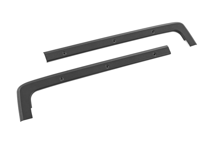 Rough Country Roof Cover Mounting Plate for Jeep Wrangler JL/Unlimited (2018-2026) - UV-Resistant Trail Cladding, High-Density Thermoplastic, Easy Install