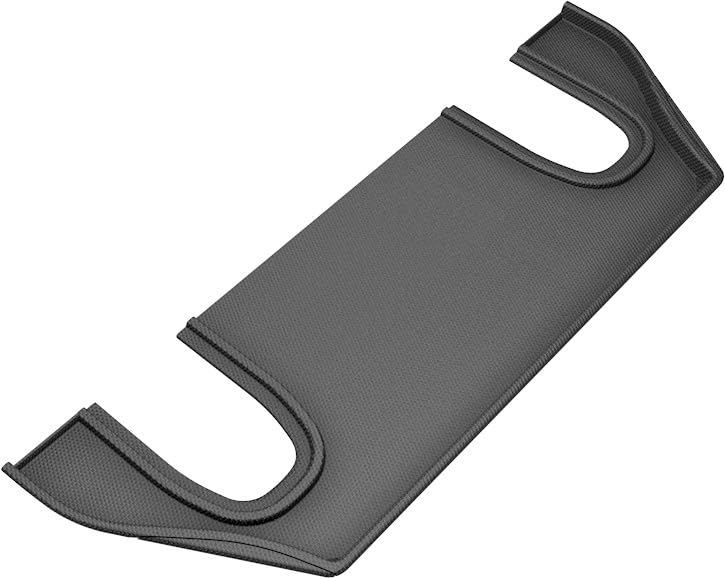 3D MAXpider Kagu Floor Mat Compatible with Tesla Model X (Black) 2016-2021 - Third Row