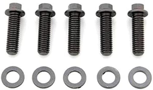 ARP 5/16-18" RH Thread 2.500" UHL 12-Point Bolt Black Oxide with 3/8" Socket and Washer, (Set of 5)