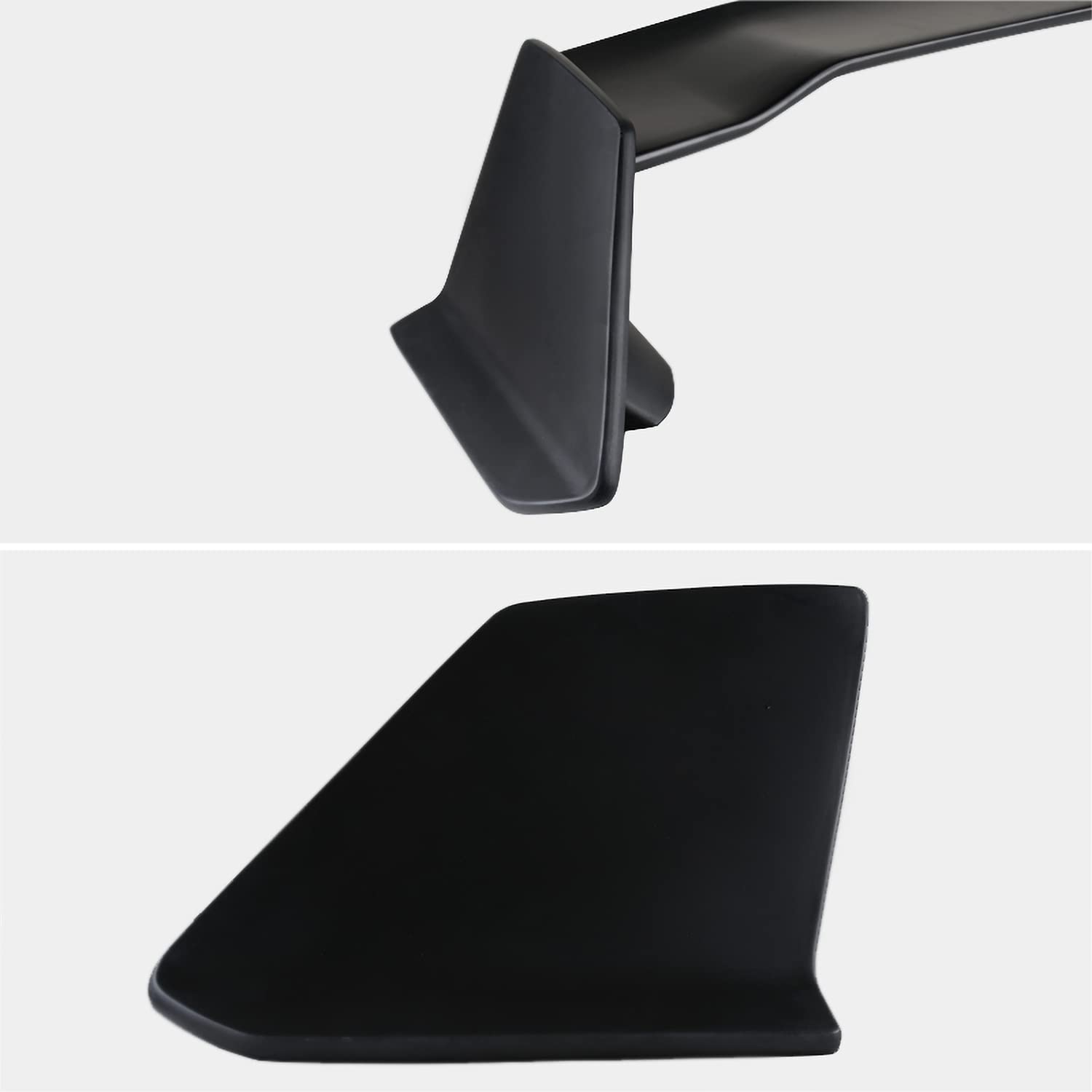 T-R Style Spec-D Tuning Matte Black ABS Rear Trunk Spoiler Compatible with 2016-2021 Honda Civic Sedan Models