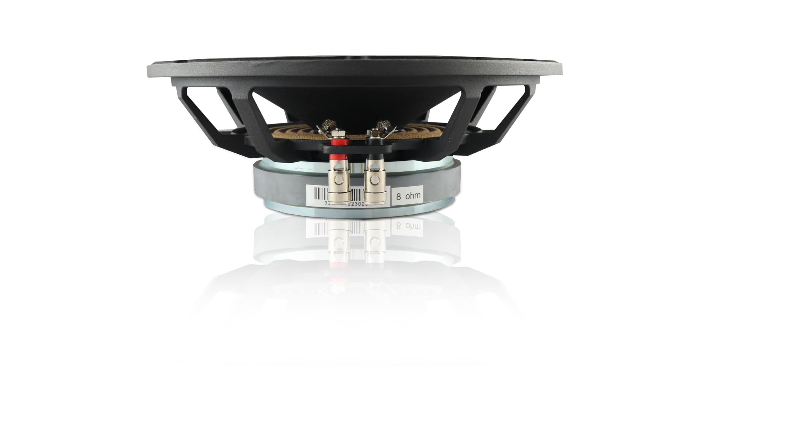 LCMRv.2-10 Sundown Audio Midrange Speaker - 120W RMS, 8-Ohm - 10" Phase Plug Design - High-Power Car Audio Driver, 20Hz-10kHz Full Range - Single Unit
