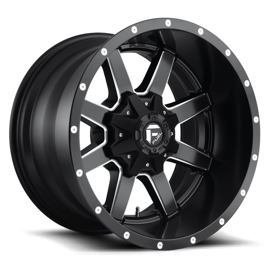 FUEL OFF-ROAD D538 20X12 MAVERICK, 6X135/5.5, 4.77, 44mm MATTE BLACK MILLED - D53820209847