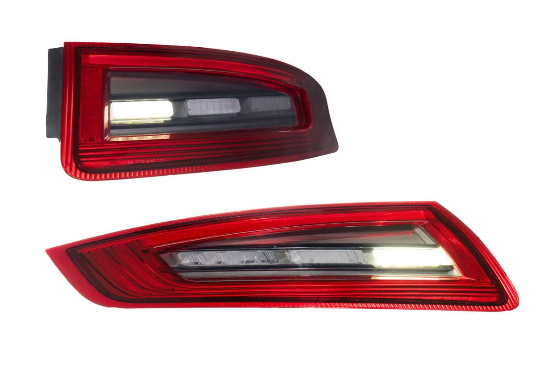 Morimoto XB LED Taillights Porsche 911 Fits 997.1 05-08, Plug and Play LED Taillight Assemblies (Red)