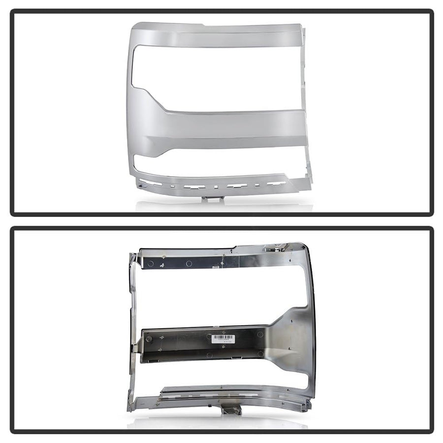 Chevy Silverado Spyder (POE) 16-18 1500 Headlight Trim Bezel Cover - Chrome Right