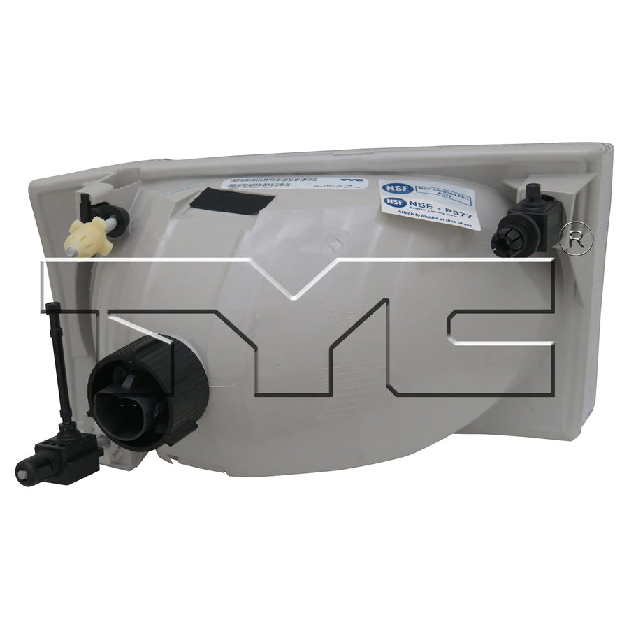 Left TYC Headlight Assembly Compatible with 2002-2004 Ford F- Series Pickup (Hvy Dty)