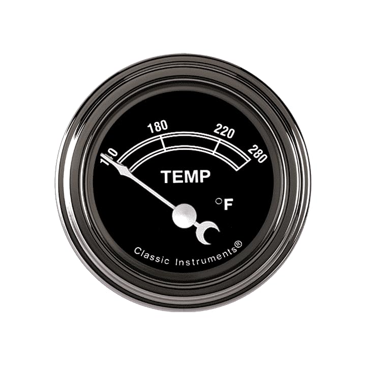 Traditional Series Classic Instruments 2-1/8" Water Temperature Gauge TR26SLC