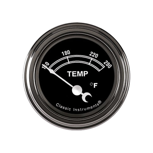 Traditional Series Classic Instruments 2-1/8" Water Temperature Gauge TR26SLC