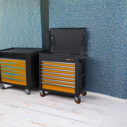 35" GEARWRENCH 7 Drawer GSX Series Rolling Tool Cart with Tilt Top - 83246