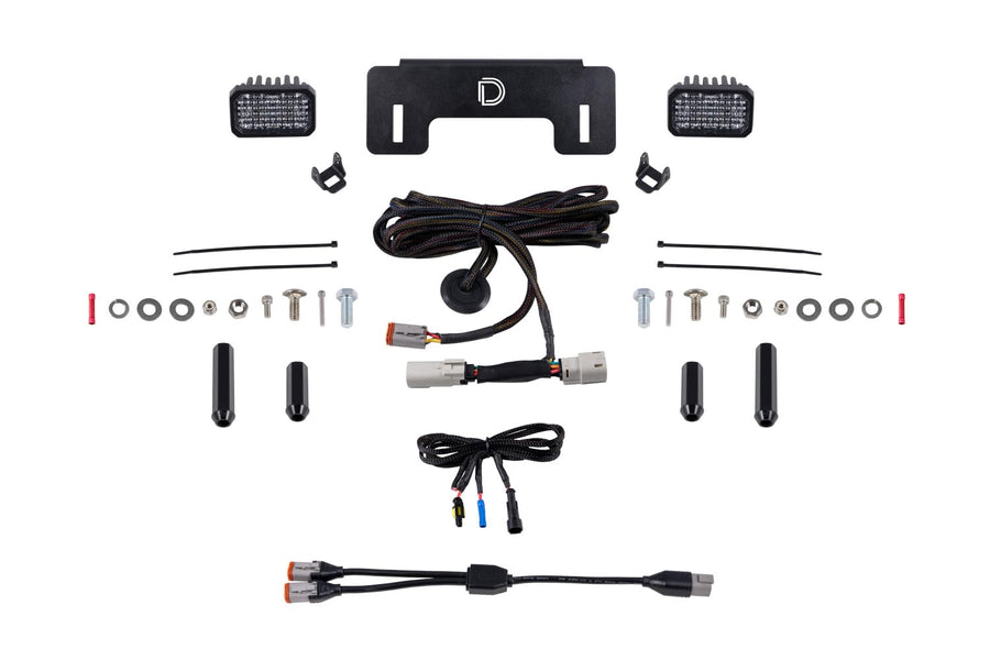 Stage Series Diode Dynamics Reverse Light Kit compatible with Ford Bronco 2021-2025, C2 1.0 Pro