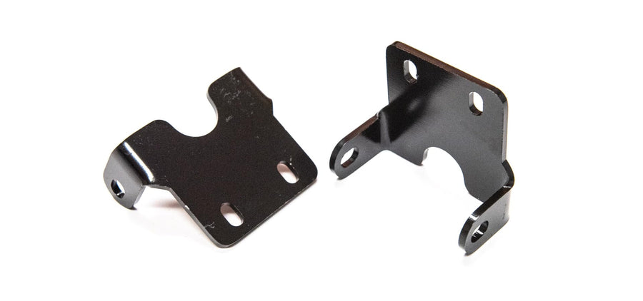 Rear Bumper AEV Aux Light Brackets Compatible with 2023-2026 Chevrolet Silverado ZR2 Bison & GMC Sierra AT4X AEV Addition