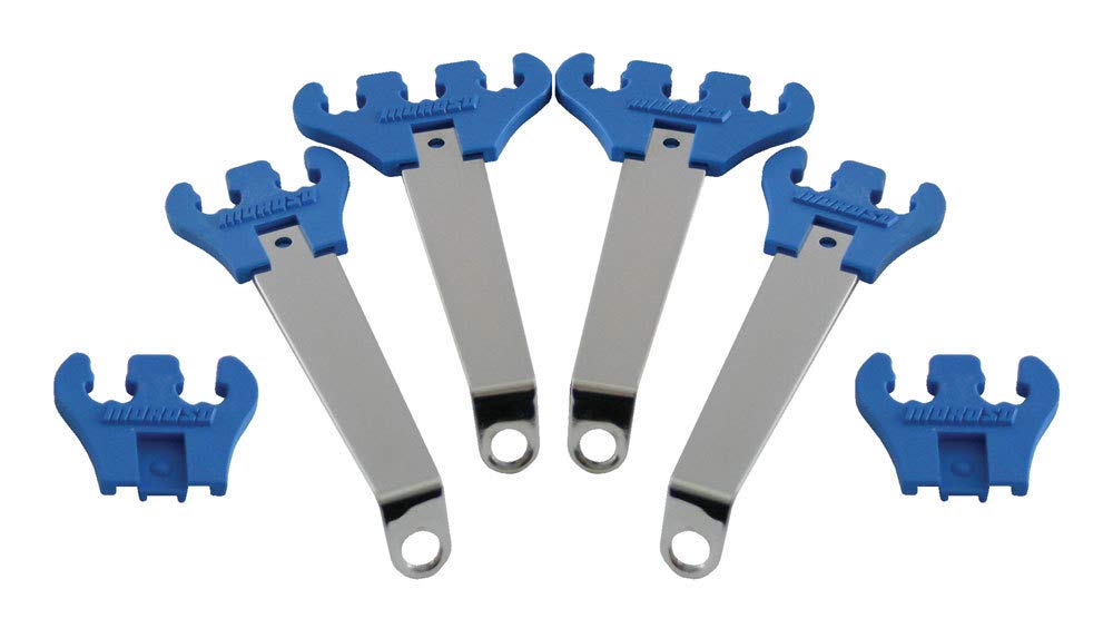 Blue Moroso 72150 Universal Spark Plug Wire Loom Kit