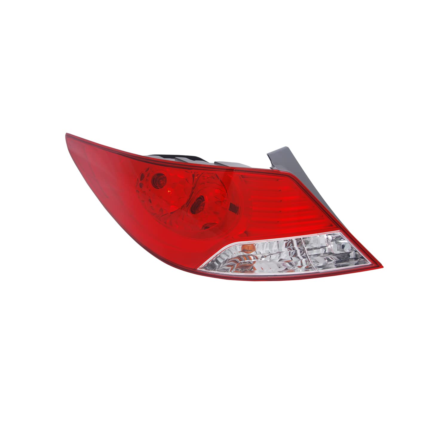 Left TYC Tail Light Assembly Compatible with 2012-2014 Hyundai Accent