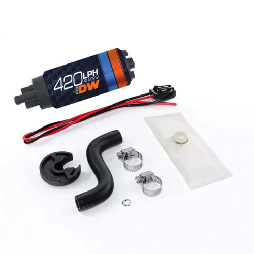 420lph Deatschwerks in-tank fuel pump w/ 9-1014 install kit (9-421-1014)