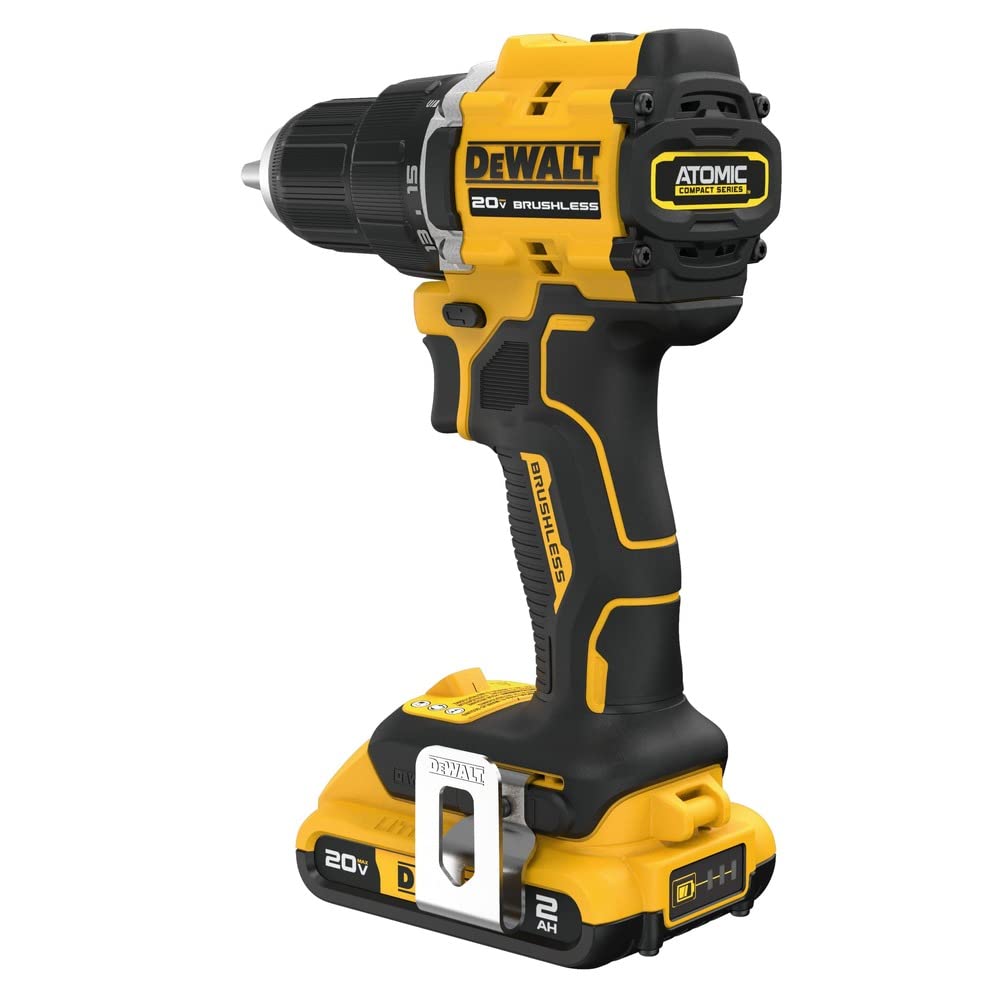 Dewalt 20V MAX ATOMIC COMPACT SERIES DCD794D1 Brushless Lithium-Ion 1/2 in. Cordless Drill Driver Kit (2 Ah)