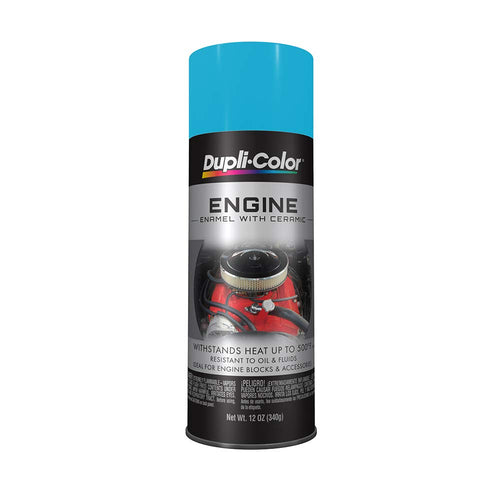 Torque N Teal Dupli-Color DE1643 Engine Enamel Spray Paint with Ceramic - 12 oz Aerosol Can