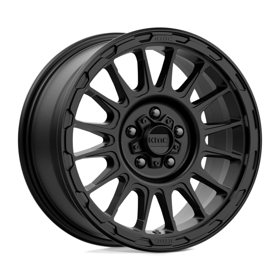 KMC Wheels KM542 17X8 5X5.0 S-BLK Impact 35MM