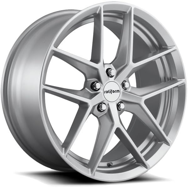 R133 18X8.5 Rotiform 5X4.25 GL-SLVR 45MM - R133188533+45