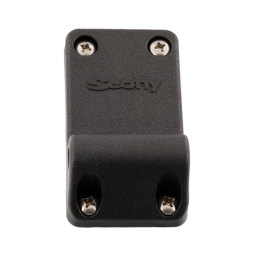Scotty #1023 Bracket Mounting for Scotty Downrigger Models 1080 - 1116,BLACK, Small
