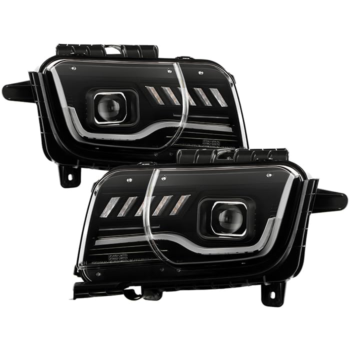 Headlights Spyder Signature (PRO-YD-CCAM2010SI-SEQ-BK)