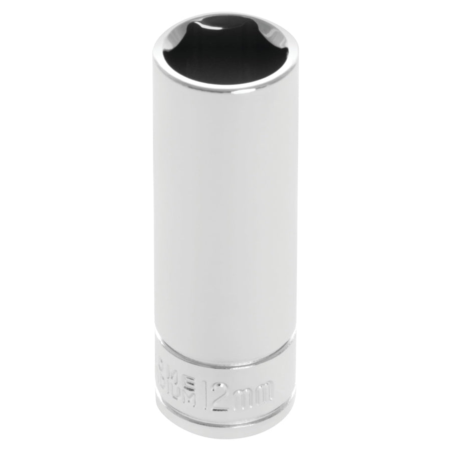 1/4 Drive Performance Tool W36412 12mm 6Point Deep Wall Socket, 1 Pack