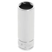 1/4 Drive Performance Tool W36412 12mm 6Point Deep Wall Socket, 1 Pack