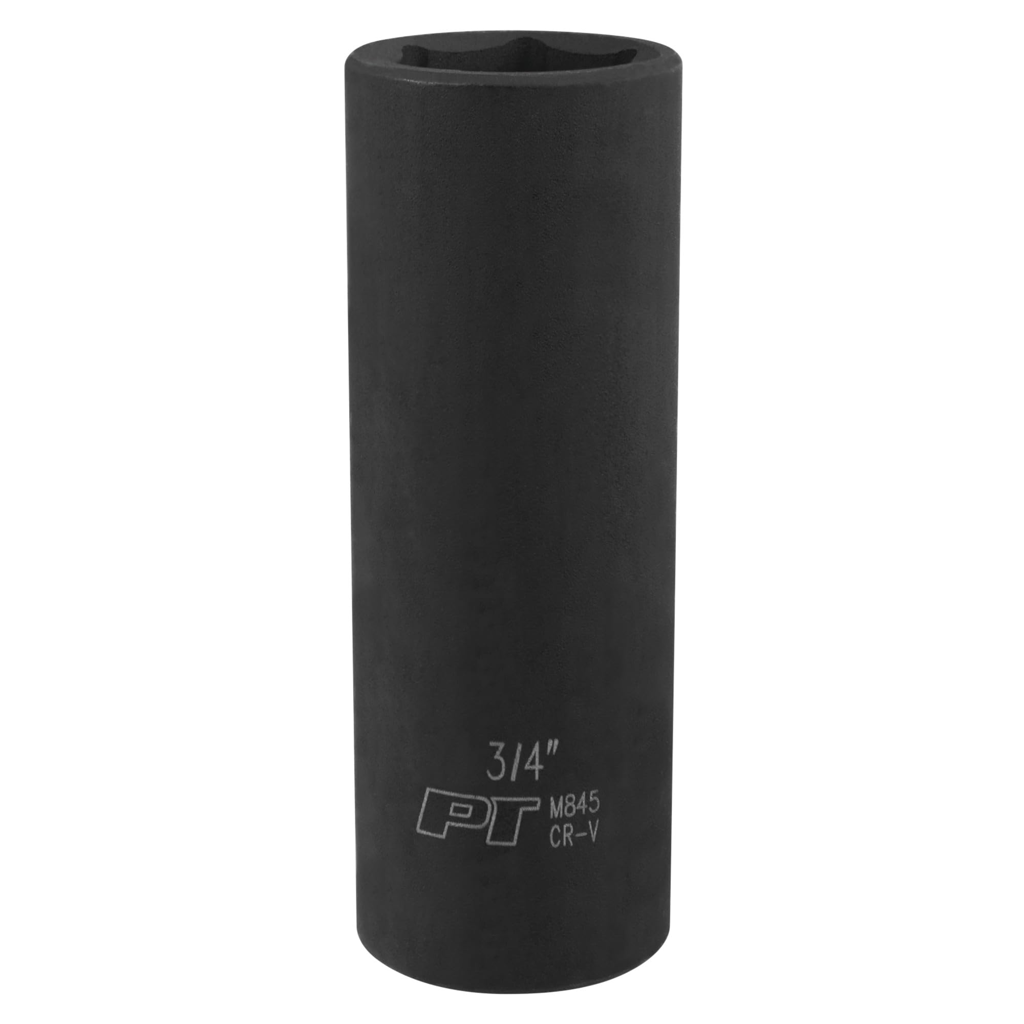 1/2 Drive Performance Tool M845 Impact Socket, 3/4-Inch Drive, 6-Point, Deep, Chrome Vanadium Steel Construction for Heavy-Duty Jobs