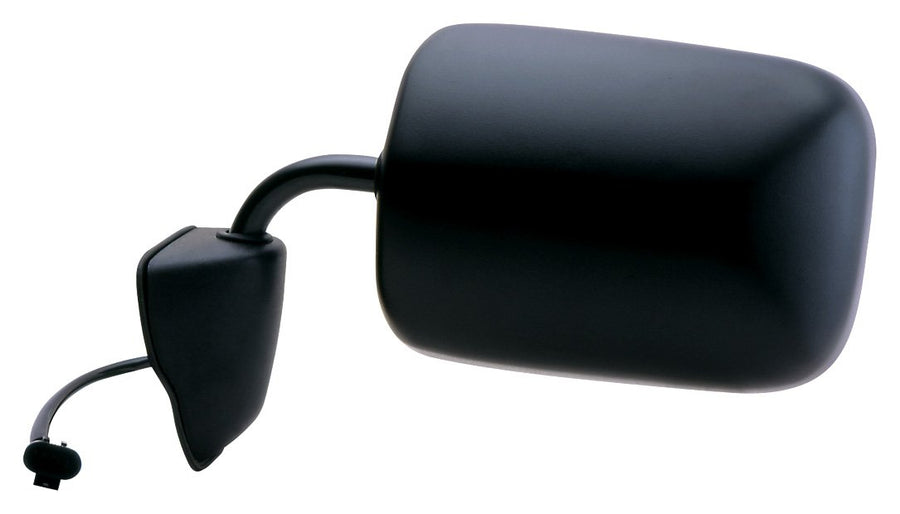 Fit System Mirror Driver Side for Dodge Full Size Van, Textured Black, Foldaway, Power