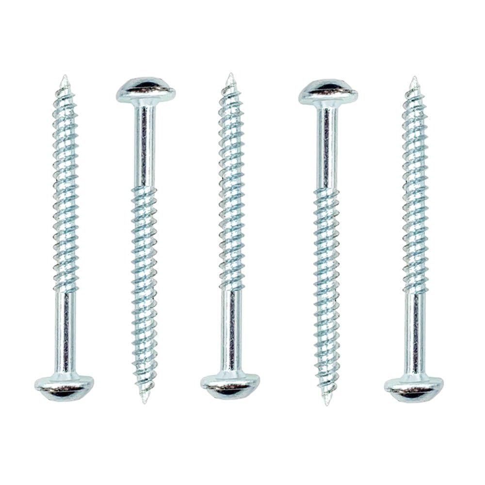 AP Products 8X1-1-2 APP012-PTW500 Pan Washer Head Tri Screw Zinc - 500 Count