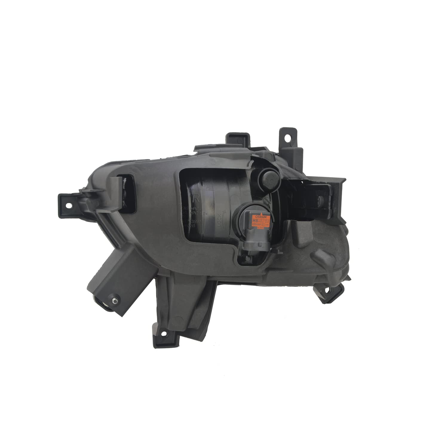 Right TYC Fog Light Assembly Compatible with 2014-2016 Kia Forte