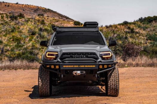 Toyota Tacoma Morimoto XB LED Headlights 12-15, Plug and Play Amber DRL Headlight Assemblies (LF529-A)