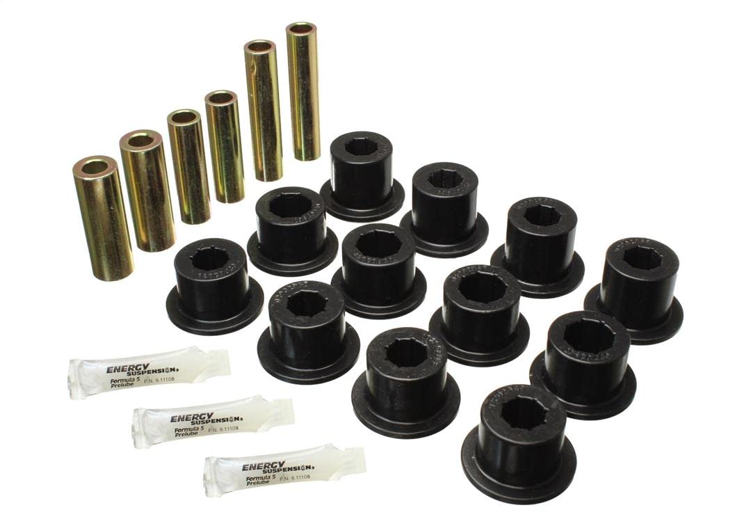 Energy Suspension Rear Leaf Spring Bushing Set 8.2117G