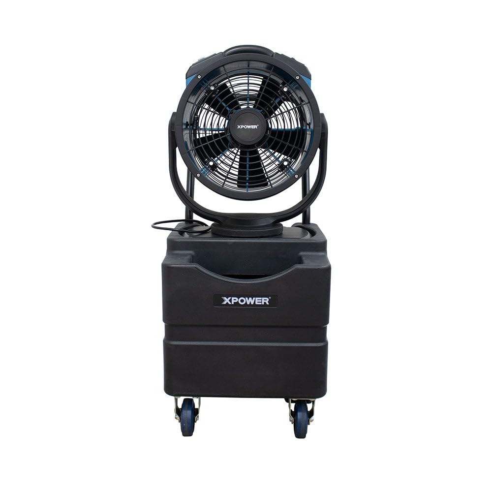 Misting Fan Xpower FM-88WK w/WT-45 Mobile Water Reservoir Tank