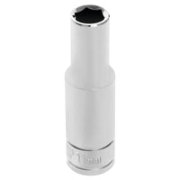W32411 Performance Tool 1/2-Inch Drive 11mm 6pt Deep Wall Socket