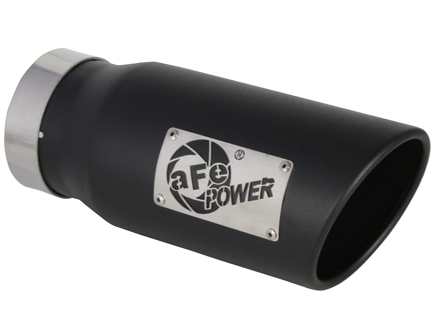 aFe Power 3 IN Large Bore-HD 409 Stainless Steel DPF-Back Exhaust System w/Black Tip RAM 1500 20-21 V6-3.0L (td) 49-42080-B